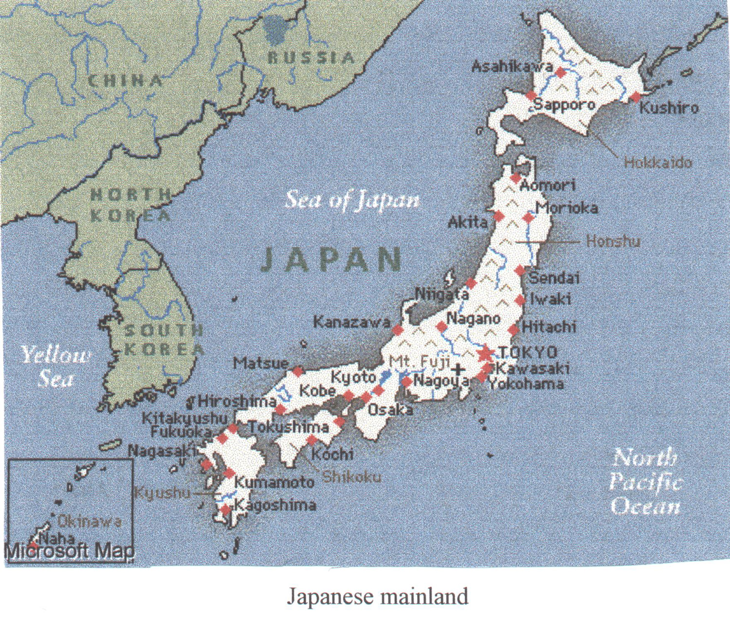 Japanese Mainland